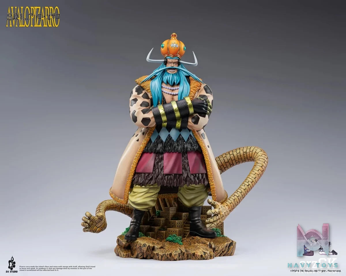DX Studio - One Piece Blackbeard Pirates 4 Avalo Pizarro resin statue Navy Toys anime figure