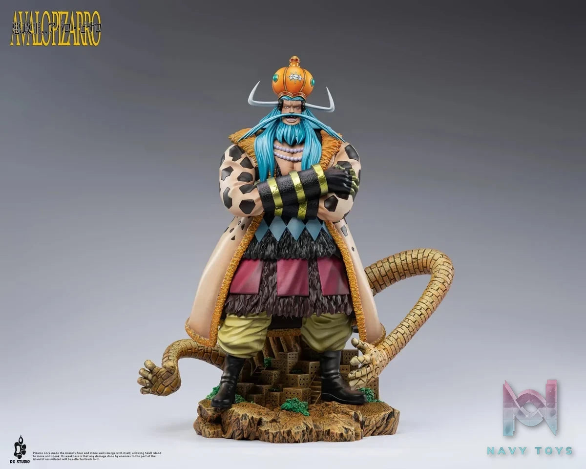 DX Studio - One Piece Blackbeard Pirates 4 Avalo Pizarro resin statue Navy Toys anime figure