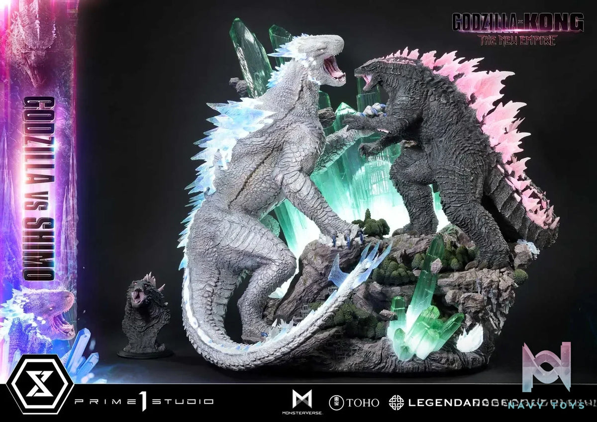 Prime 1 Studio – Godzilla x Kong: The New Empire Godzilla vs Shimo UDMGXK-01 UDMGXK-01S (Licensed)