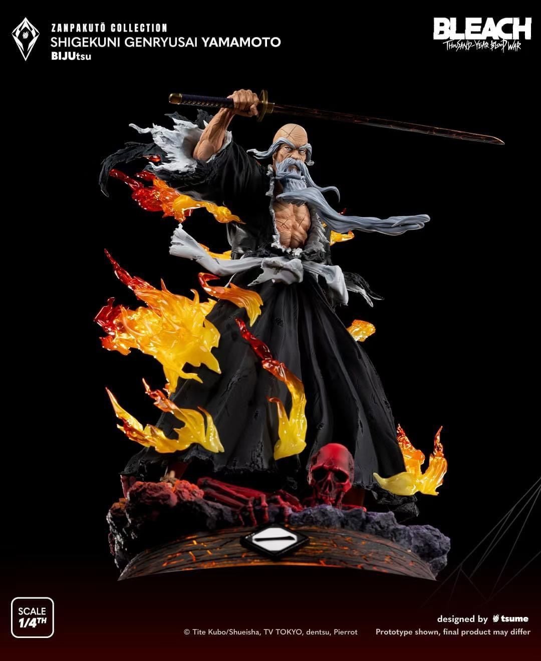 Genryusai Yamamoto - Bleach - Tsume Art resin statue Tsume Art Studio anime figure