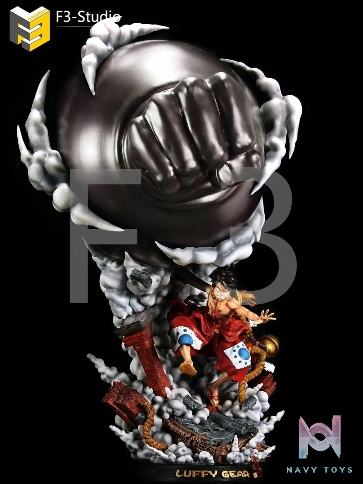 Monkey D. Luffy Gear 3 - One Piece - F3 Studio resin statue F3 Studio anime figure