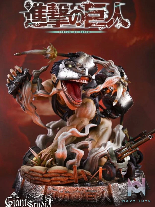 Cart Titan - Attack On Titan - Giant Studio resin statue giant studio anime figure