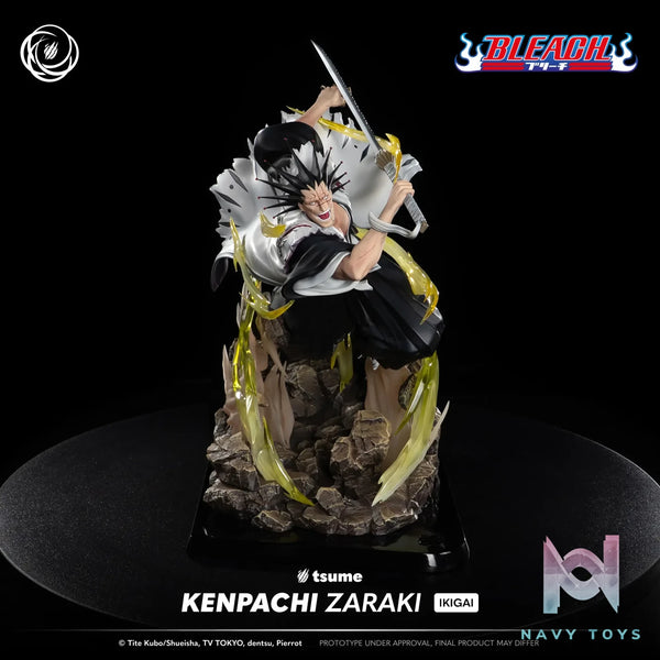 Tsume Studio – Tsume Art Ikigai Series Bleach Kenpachi Zaraki 1/6 Scale Statue (Licensed)