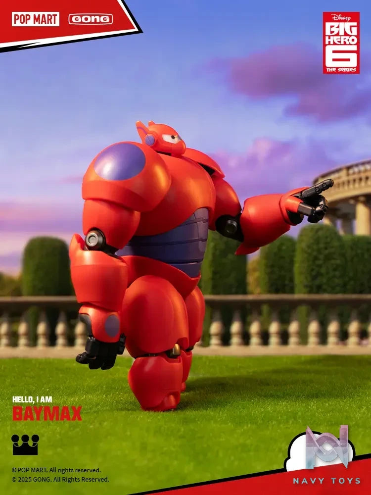 GONG Studio – Big Hero 6 Baymax Assembly Model – 18cm Buildable Action Figure (Licensed)