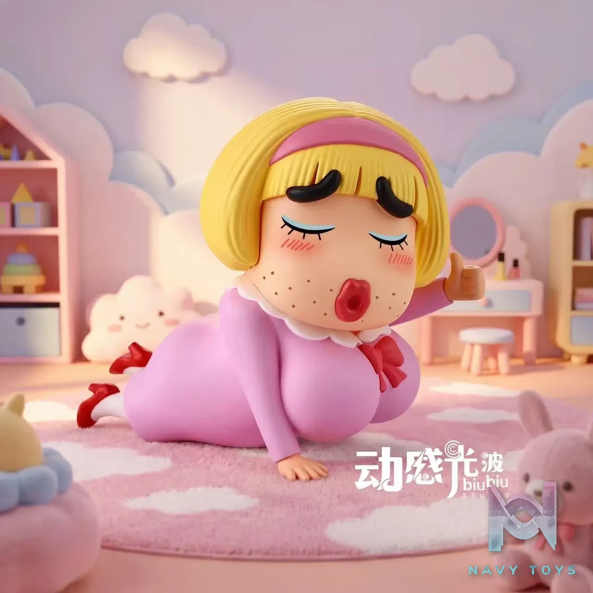 Biubiu Studio – Crossdress Shin-chan Hitchhiking Crayon Shin-chan
