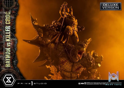Prime 1 Studio – Ultimate Premium Masterline Batman (Comics) Batman Versus Killer Croc UPMDC-07 UPMDC-07DX UPMDC-07DXS (Licensed)
