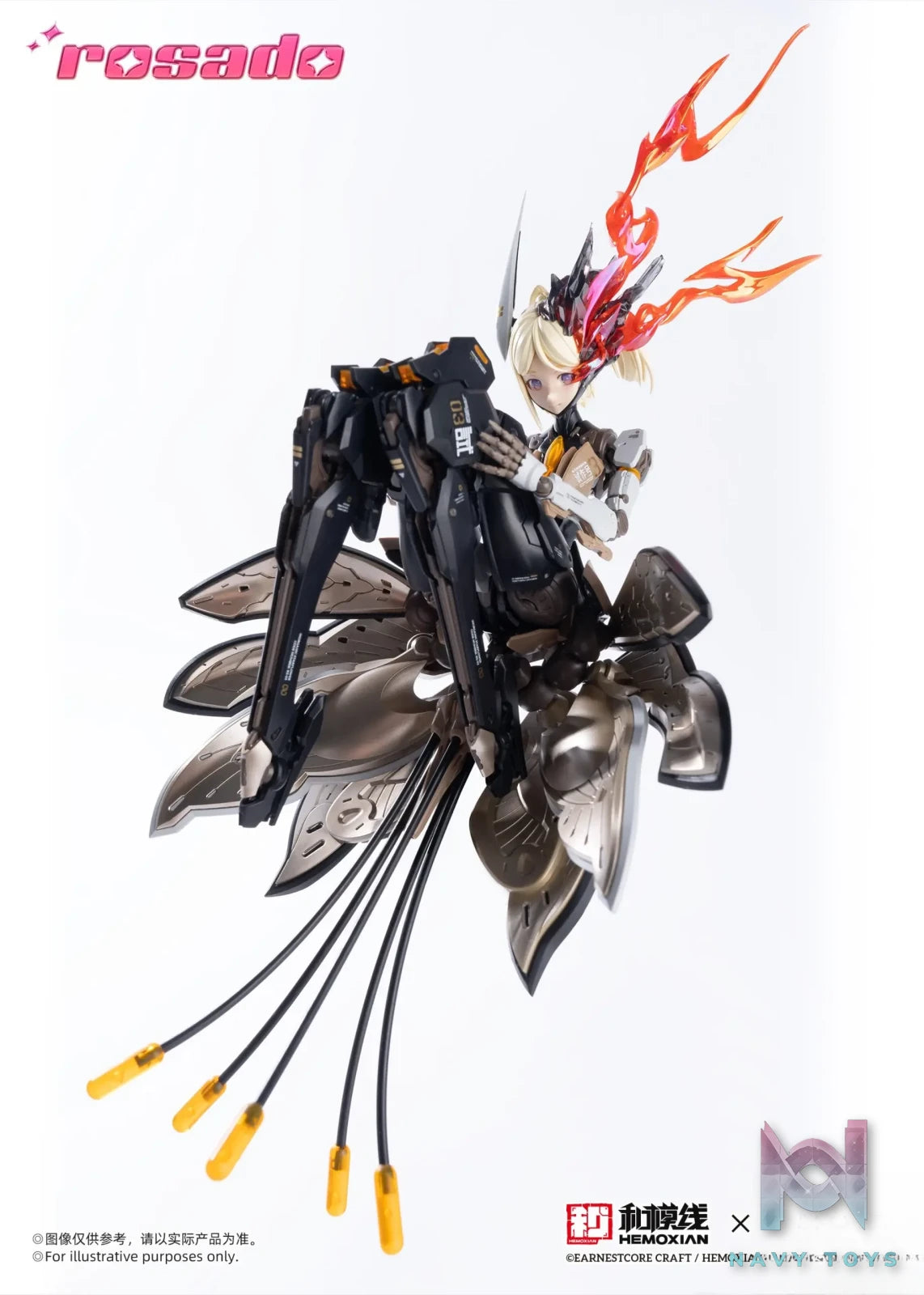 He Mo Xian Studio – Original #1 Rosa Project Ji Niang Xinghua Lily MK3 (Licensed)