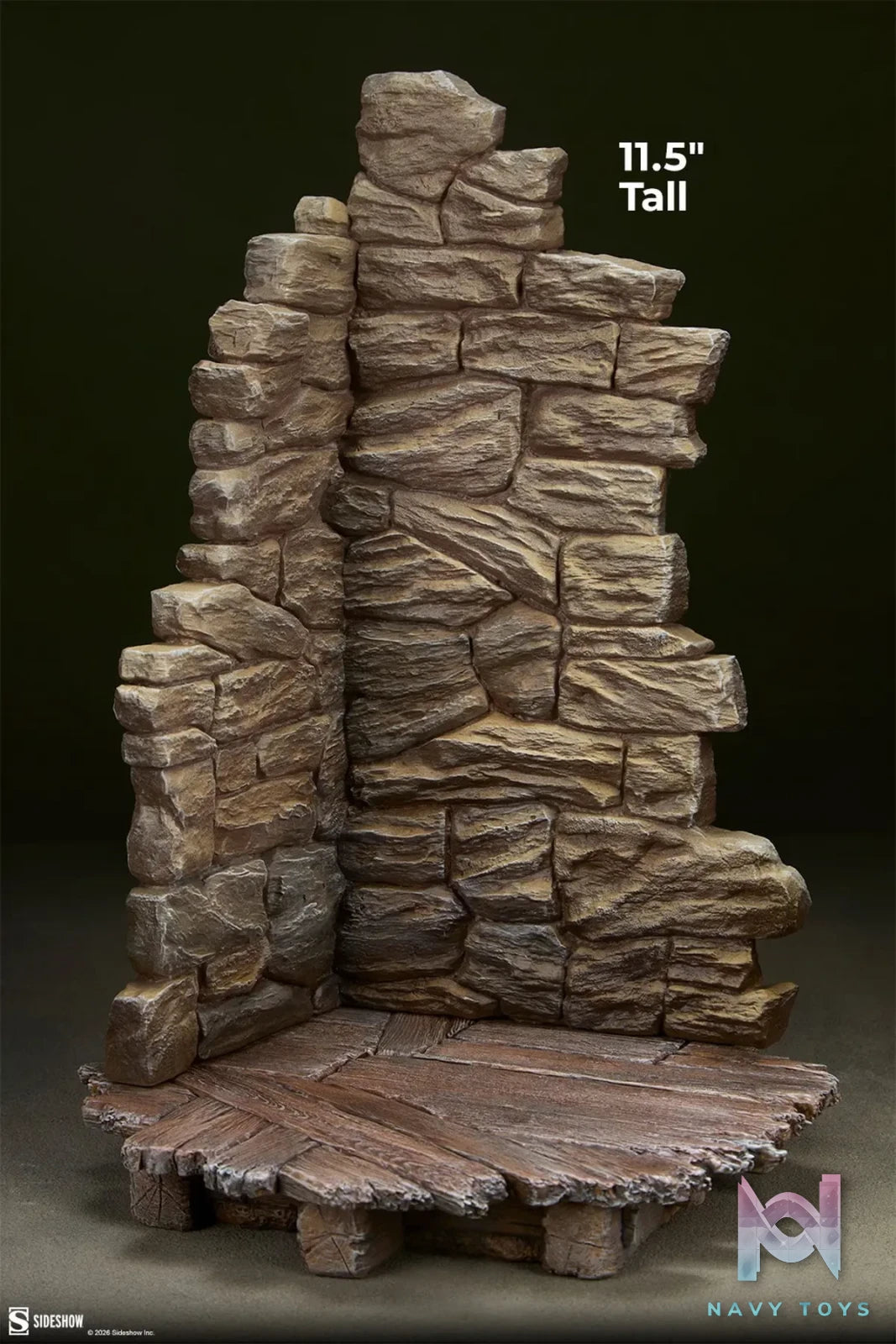 Sideshow Collectibles – Western Display Base Sixth Scale Figure Accessory 100529 100530 (Licensed)