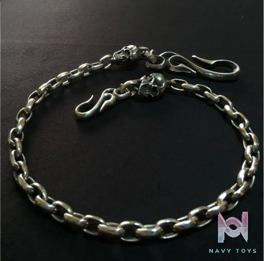 Raven Studio (silver jewelry) – Original Exclusive Design RS Skull Pants Chain Original