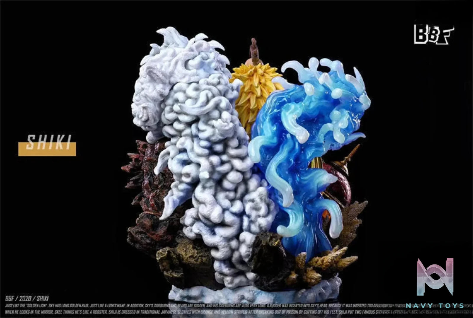 BBF Studio – One Piece Golden Lion Pirates Shiki