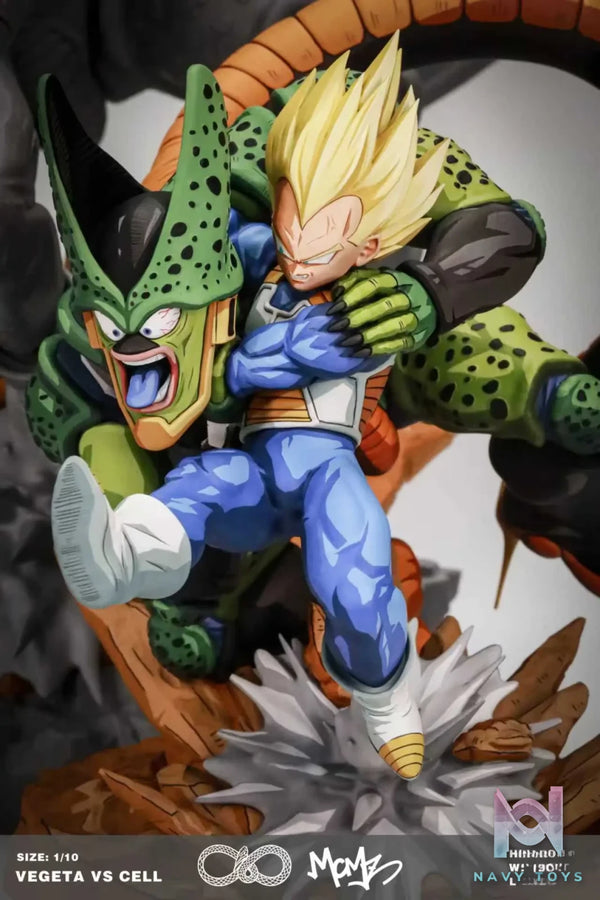 Boundless Blank Studio – Cell VS Vegeta Manga Color Dragon Ball