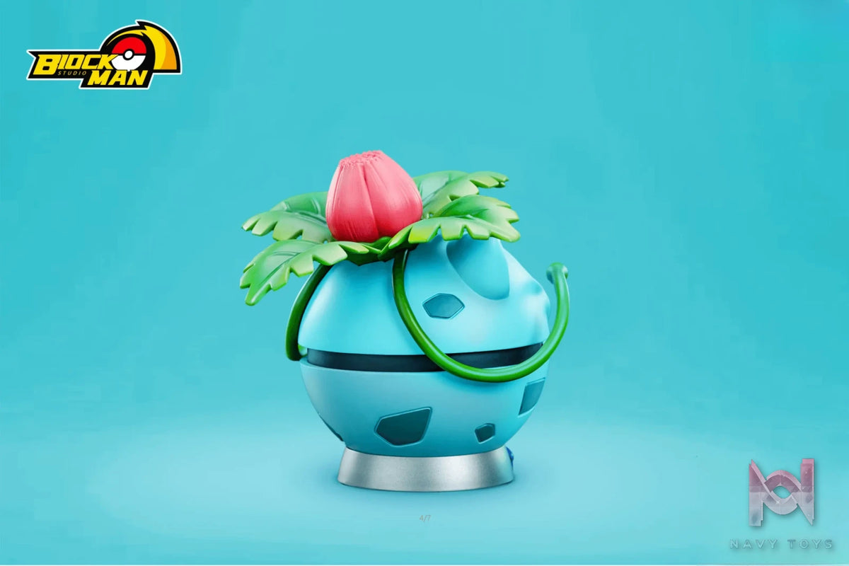 Block Man Studio – Pokémon First Generation Yusanjia Poké Ball #4 Ivysaur
