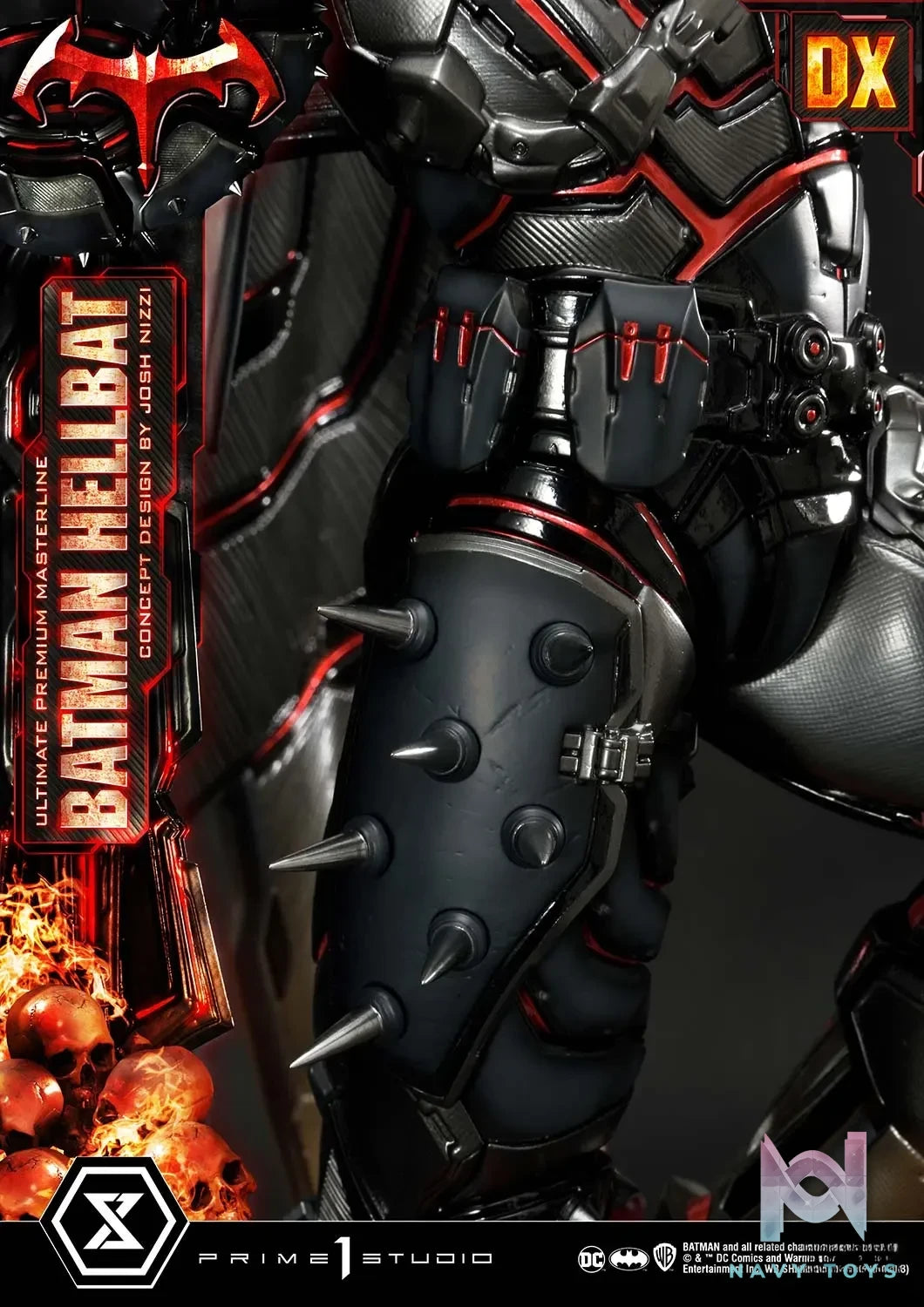 Prime 1 Studio – Ultimate Premium Masterline Batman (Comics) Batman Hellbat Concept Design by Josh Nizzi UPMDC-06 UPMDC-06DX UPMDC-06DXS (Licensed)