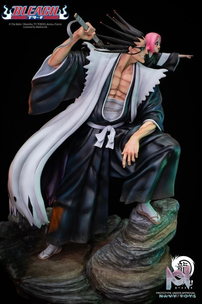 Kenpachi & Yachiru - Bleach - Ryu Studio resin statue ryu studio anime figure