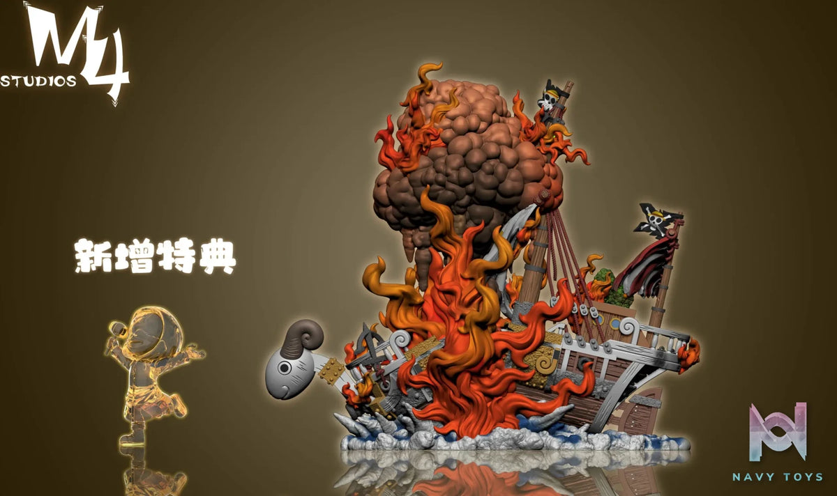 M4 Studio – One Piece Fire Going Merry