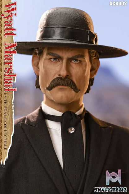 SNAKE TOYS Studio – 1/6 Collectible Figure Classic Series Western Cowboy TOMBSTONE Wyatt Marshal Deluxe Edition SCB02 (Licensed)
