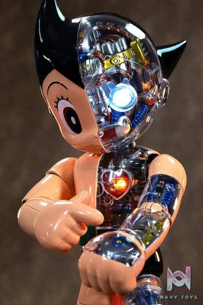 HUNG HING TOYS – Astro Boy TZKA-008 Alloy Action Figure Astro Boy Mechanical Clear DX 3.0 (Licensed)