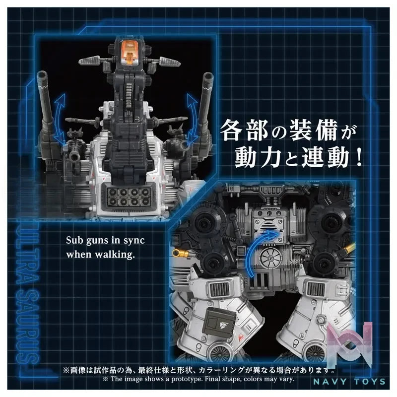 TAKARA TOMY – ZOIDS AZ-17 Ultrasaurus Plastic Model (Licensed)