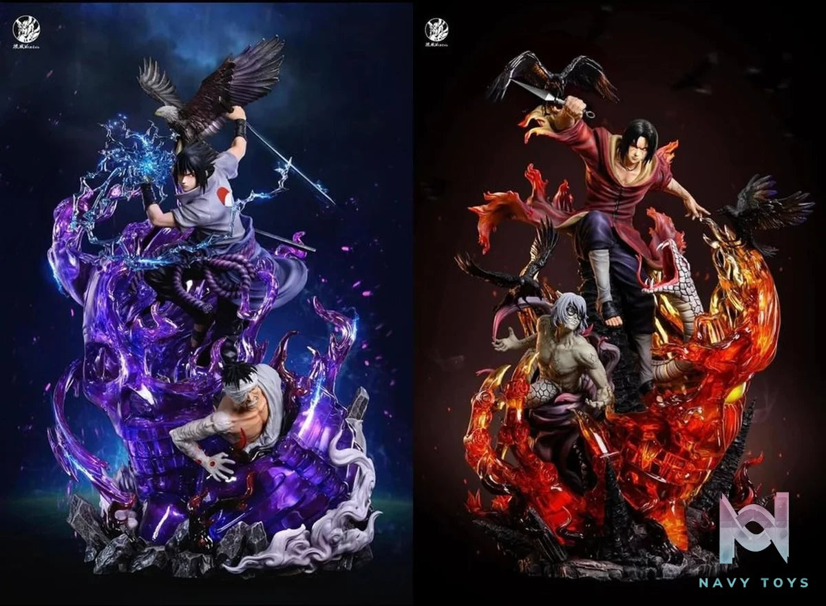 Uchiha Sasuke & Uchiha Itachi - Ventus Studio resin statue ventus Studio anime figure