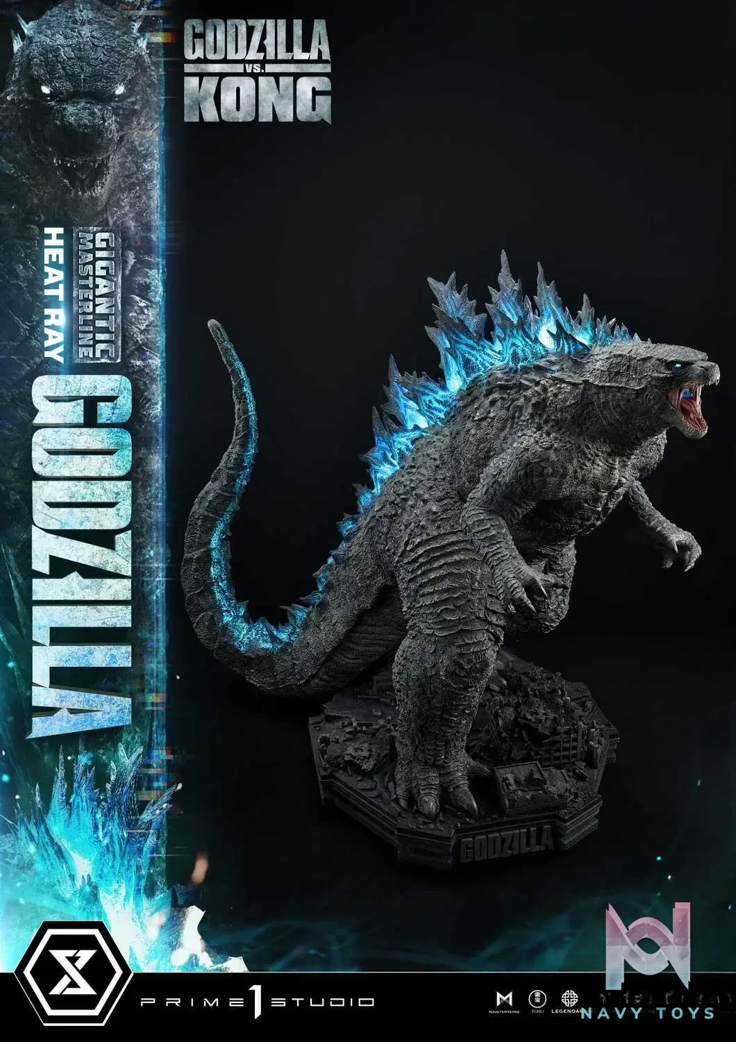 Prime 1 Studio – Gigantic Masterline Godzilla vs Kong Heat Ray Godzilla GMGVK-02 (Licensed)