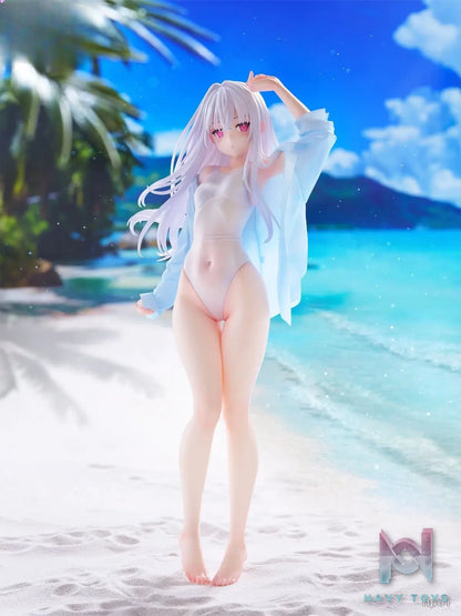 FURYU – TENITOL TALL MIGNON WORKS shiro Swimsuit ver. Figure (Licensed)