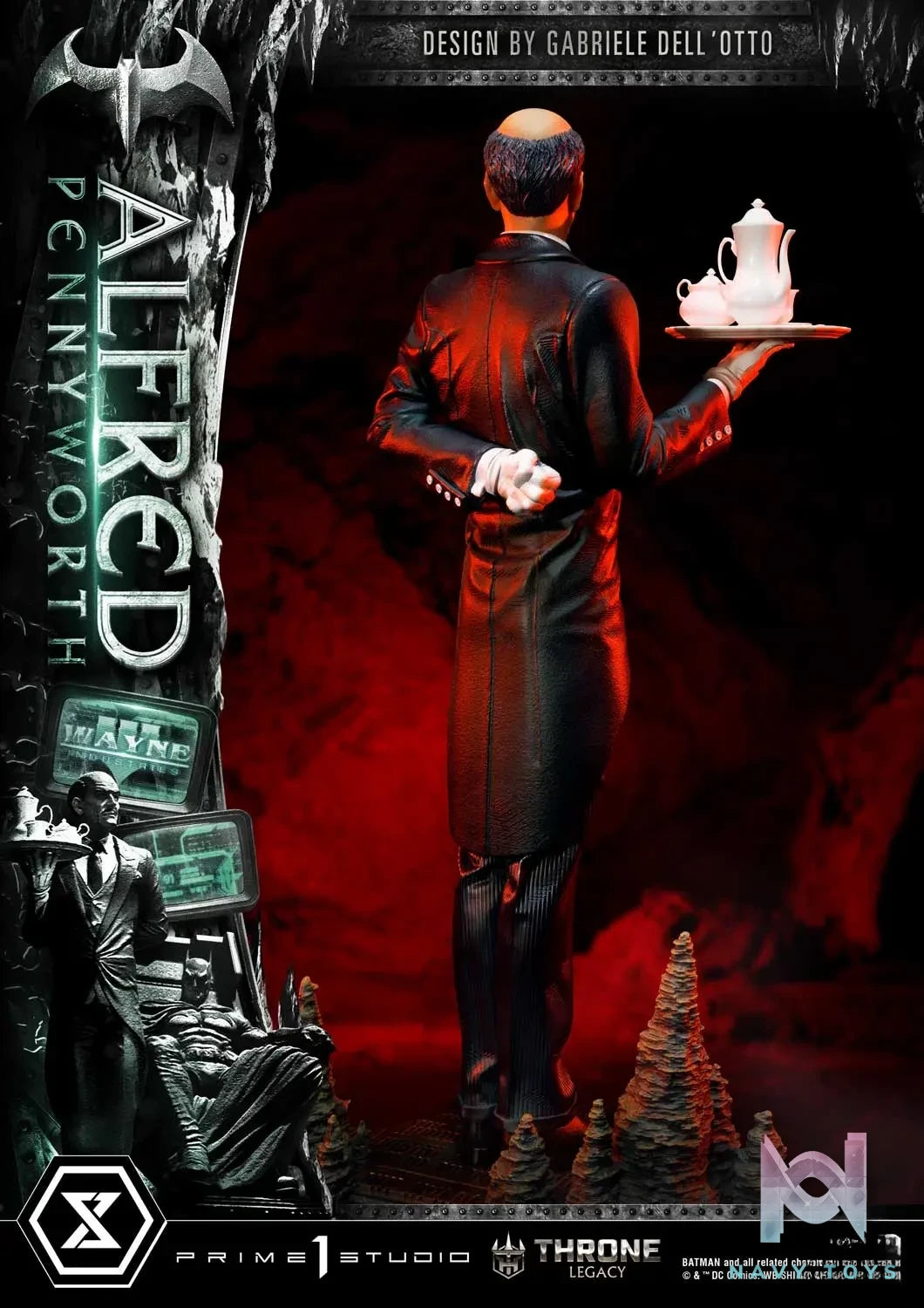 Prime 1 Studio – Throne Legacy Batman (Comics) Alfred Pennyworth TLCDC-02 TLCDC-02S (Licensed)