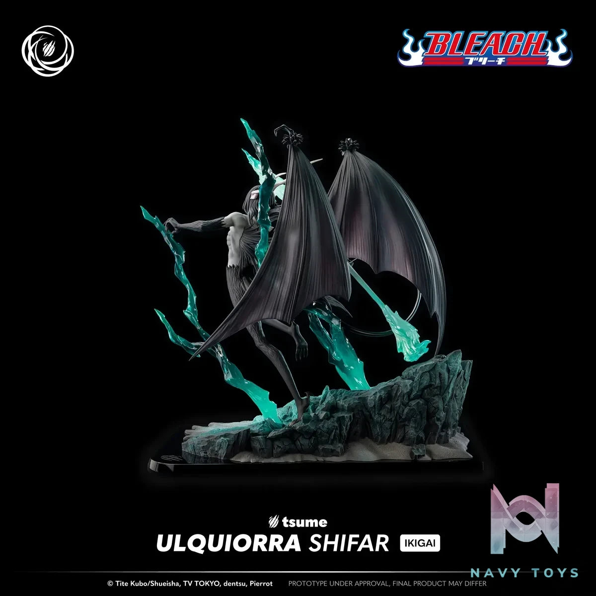 Tsume Studio - Bleach ULQUIORRA SHIFAR IKIGAI (Licensed) resin statue Navy Toys anime figure