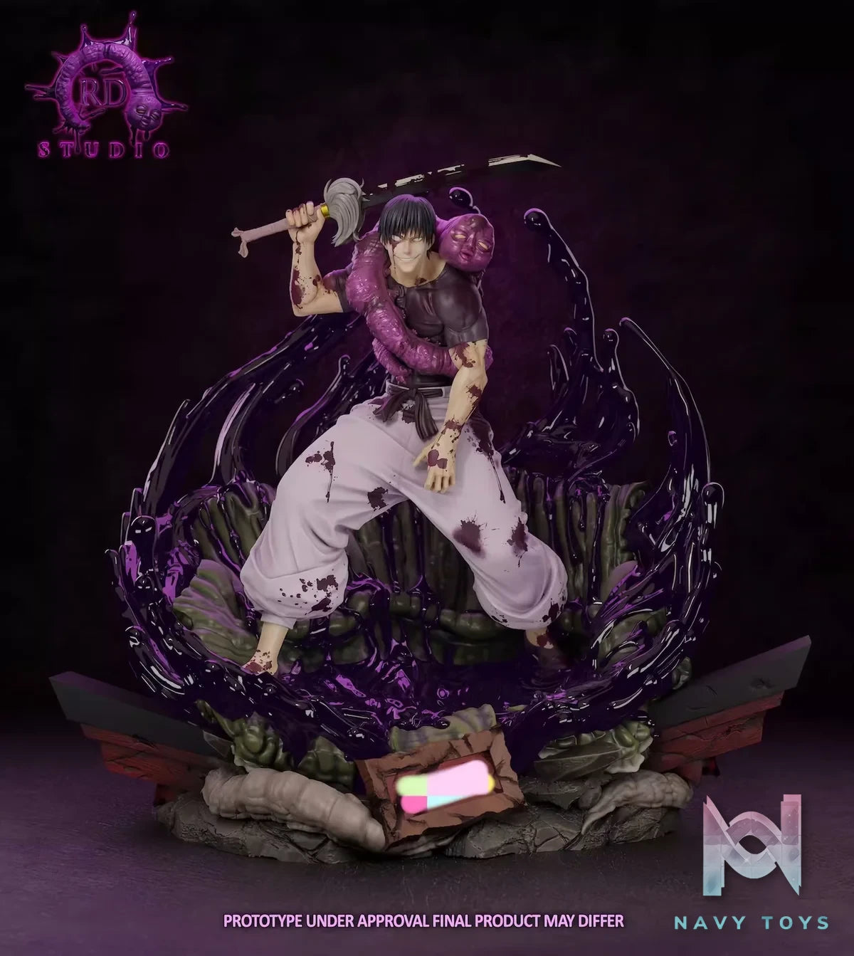 RD STUDIO - Fushiguro Toji resin statue Navy Toys anime figure