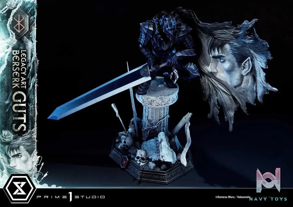 Guts LABR-01 LABR-01S(Licensed) - Legacy Art Kentaro Miura Berserk - Prime 1 Studio resin statue Navy Toys anime figure