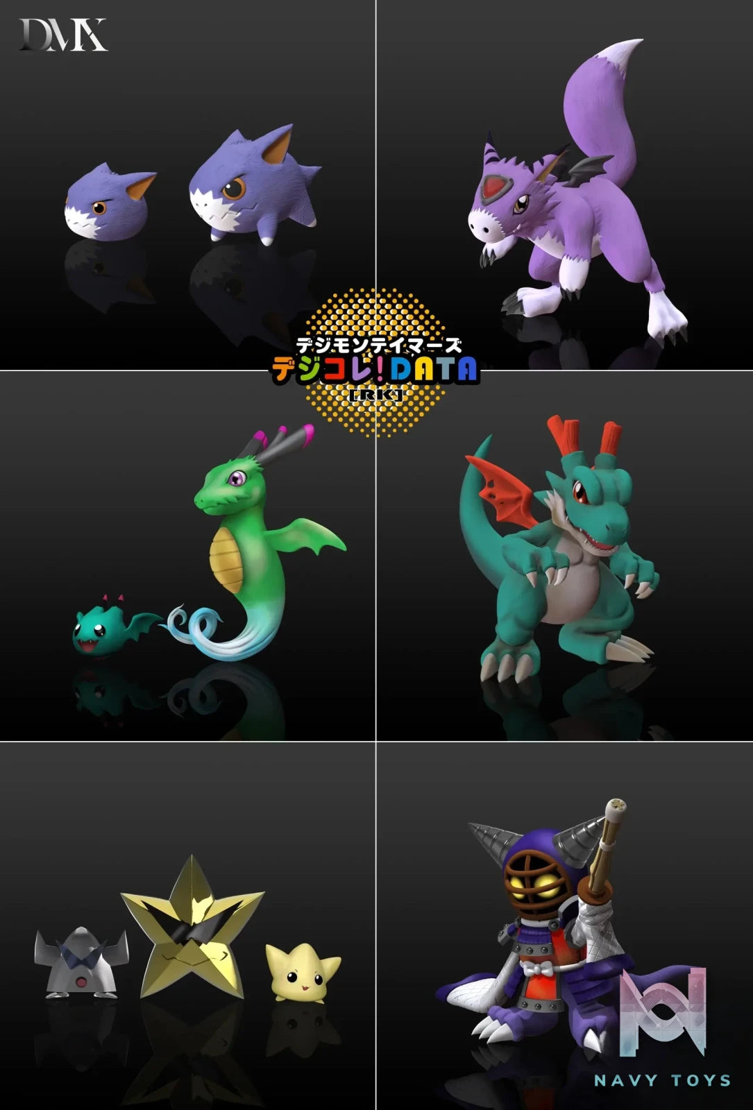 DMX Studio – Digimon Royal knight suit DATA RK & Hackmon