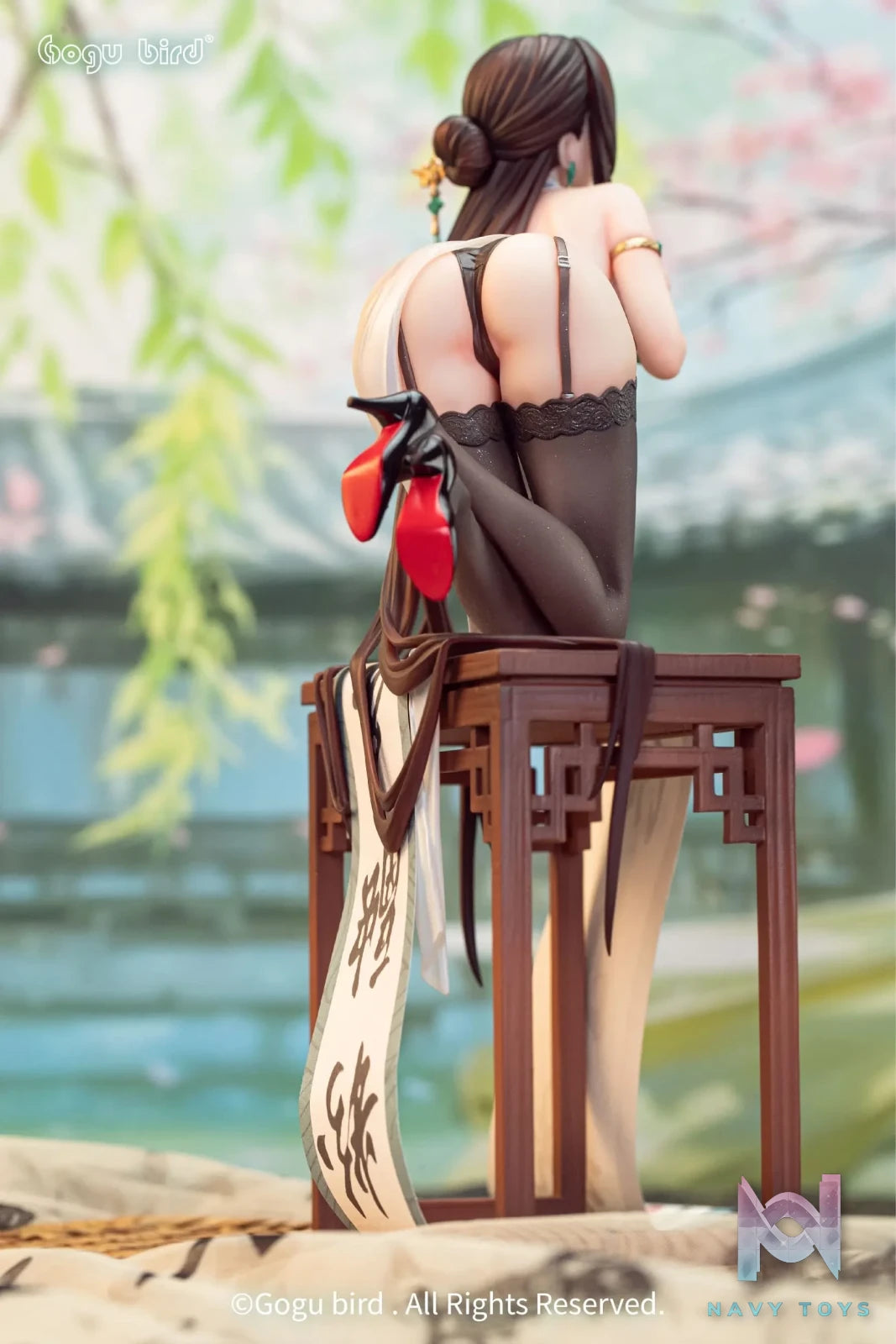 Gogu Bird – Calligraphy Maiden – Mo Wanqing 1/6 Figure (Licensed)