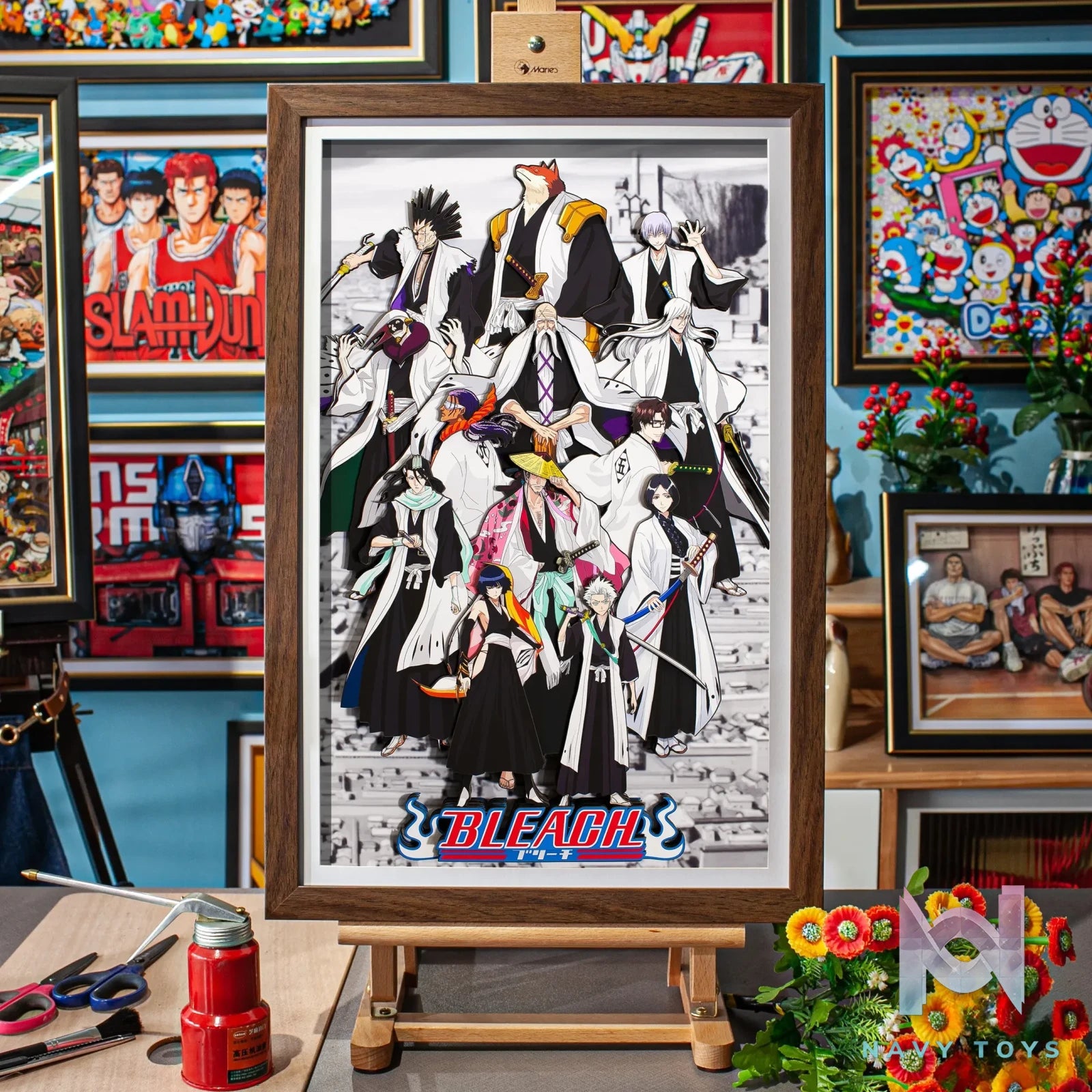 Yu Zhi Jiang Studio – Bleach Multiple Characters Series #2 3D Decorative Painting Bleach