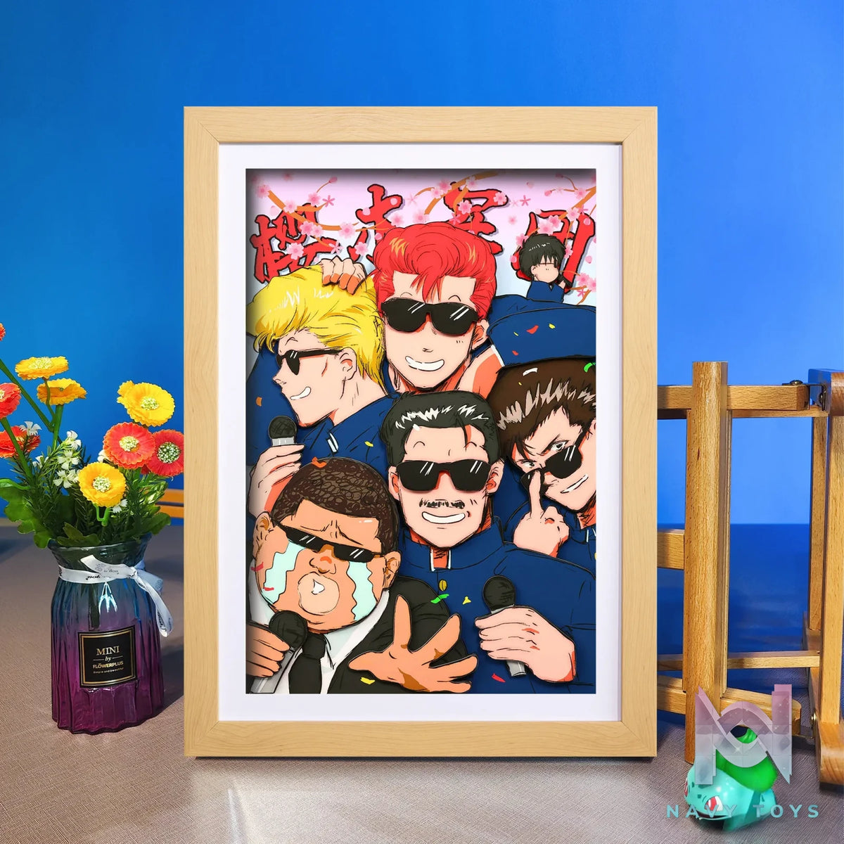 Yu Zhi Jiang Studio – Slam Dunk Multiple Characters Series #16 3D Decorative Painting Slam Dunk