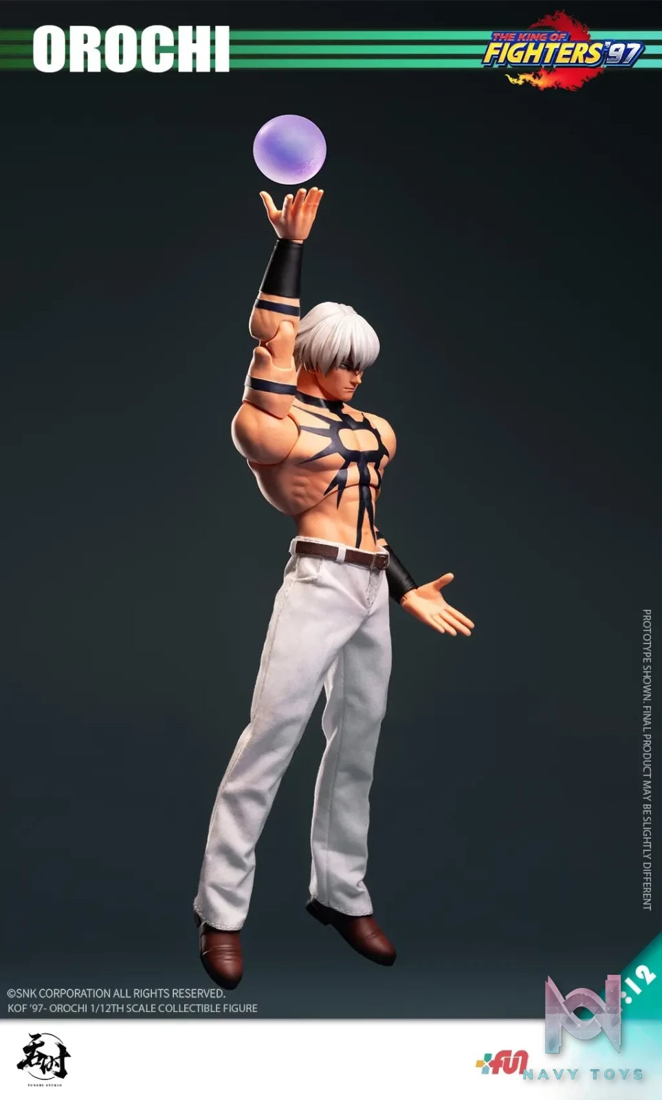 TunShi – King of Fighters 97 1/12 Orochi Action Figure TS-015 (Licensed)