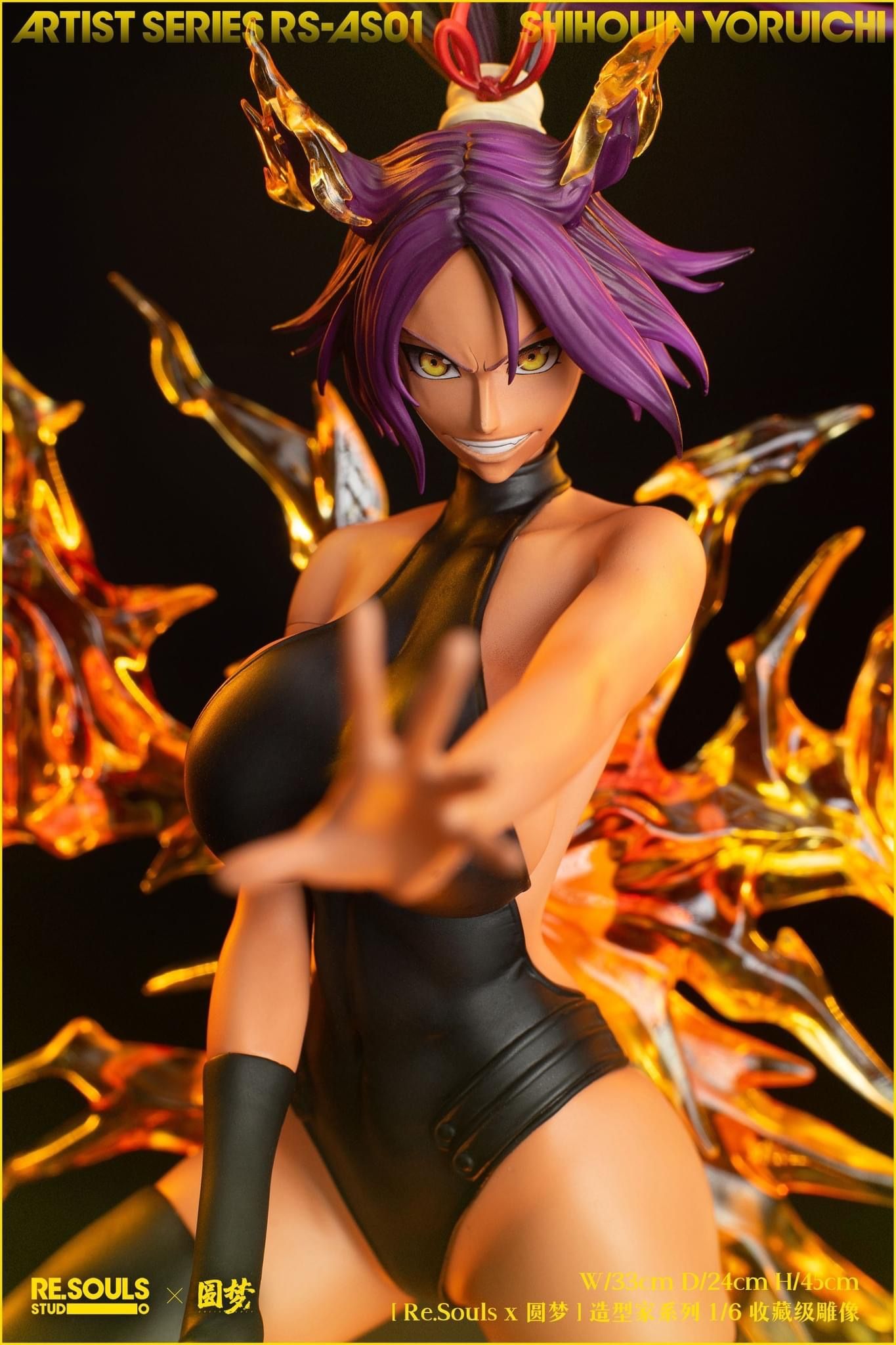 Shihouin Yoruichi - Bleach - Re.Souls Studio x Yuanmeng Studio resin statue Re.Souls Studio x Yuanmeng Studio anime figure