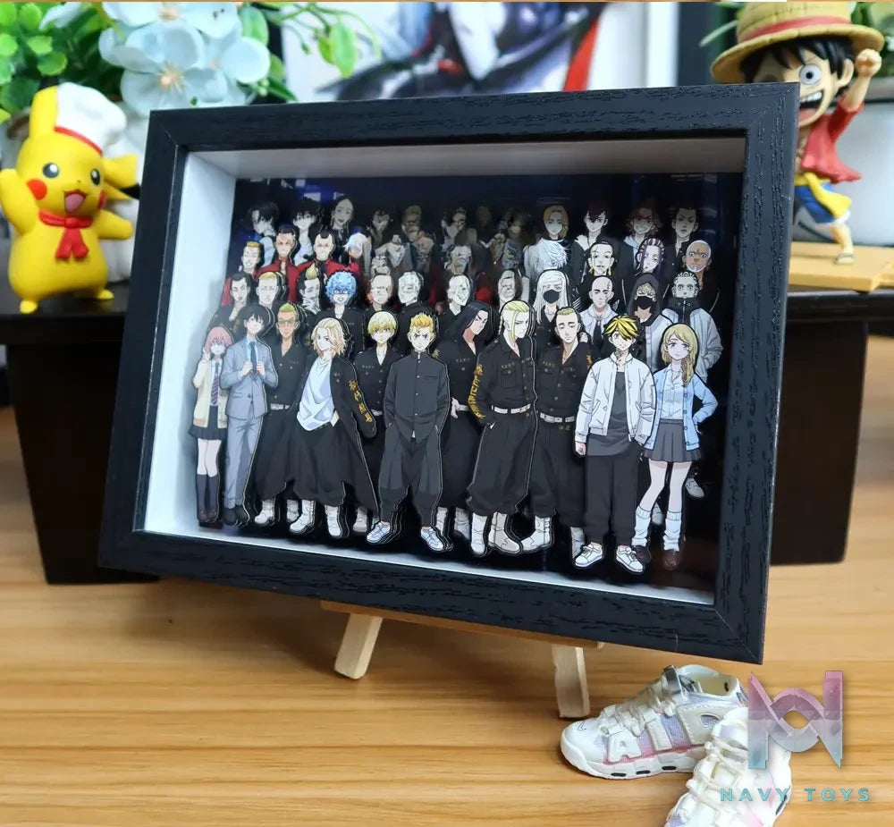 KALA HOME Studio – Tokyo Revengers Multiple Characters #03 3Decorative Painting Tokyo Revengers