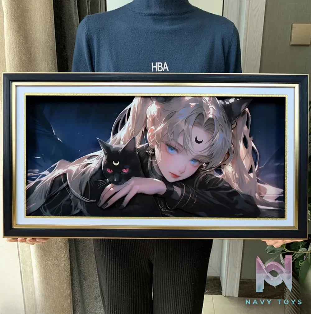 KALA HOME Studio – Sailor Moon 3D Decorative Painting Sailor Moon