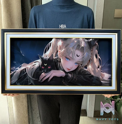 KALA HOME Studio – Sailor Moon 3D Decorative Painting Sailor Moon