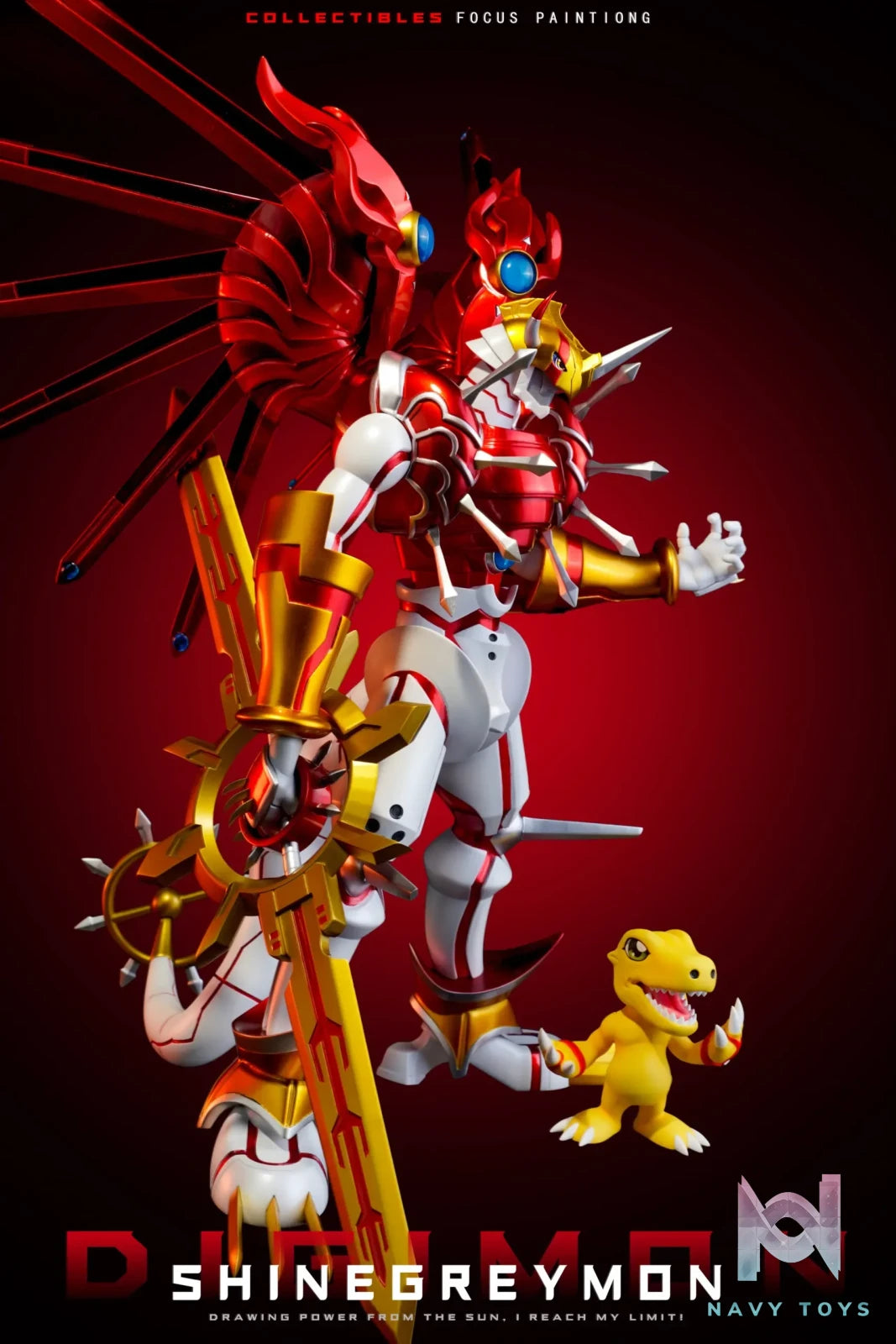 Alpha Studio – Digimon Shine Greymon
