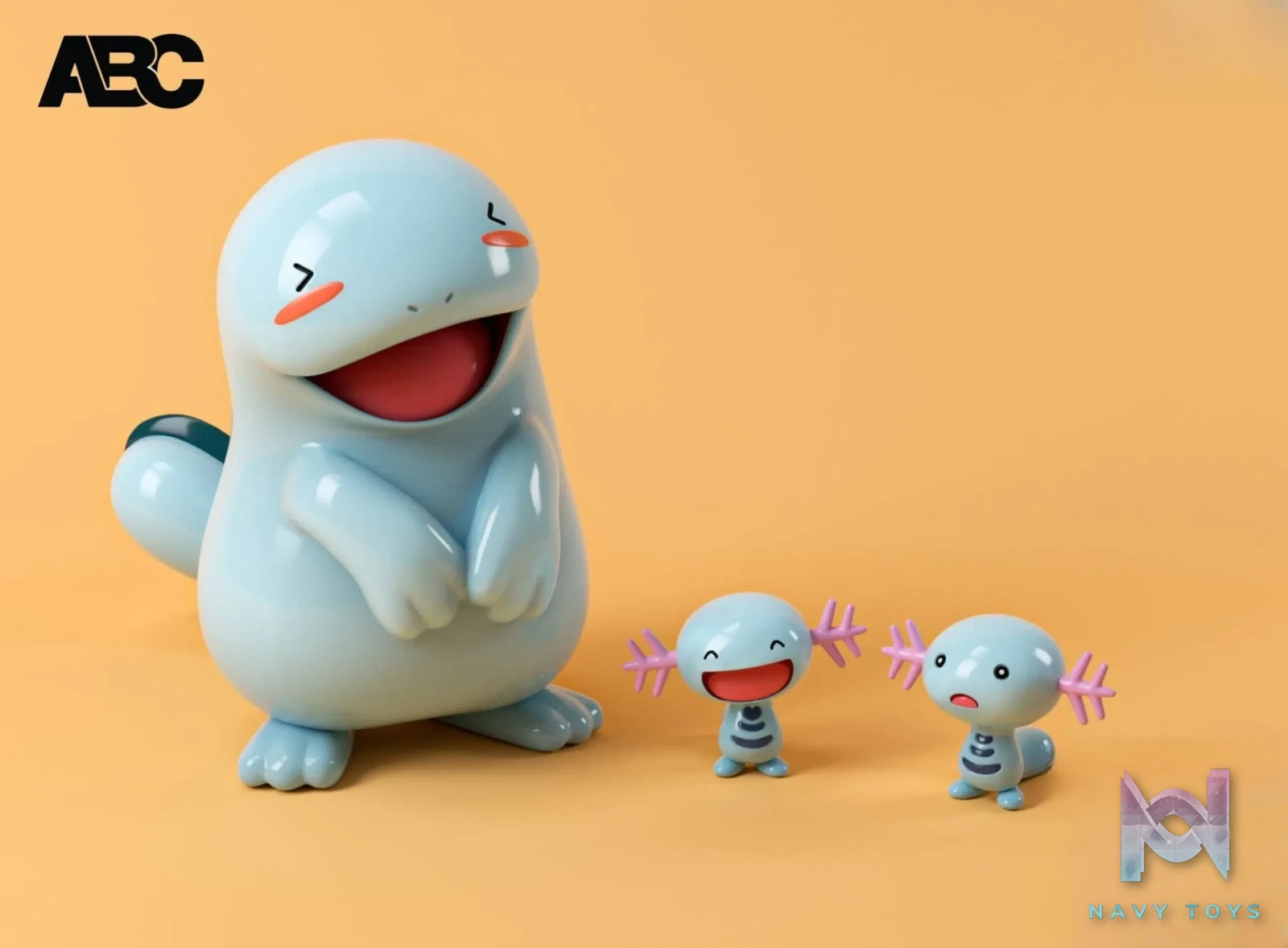 ABC Studio – Pokémon Wooper evolution group