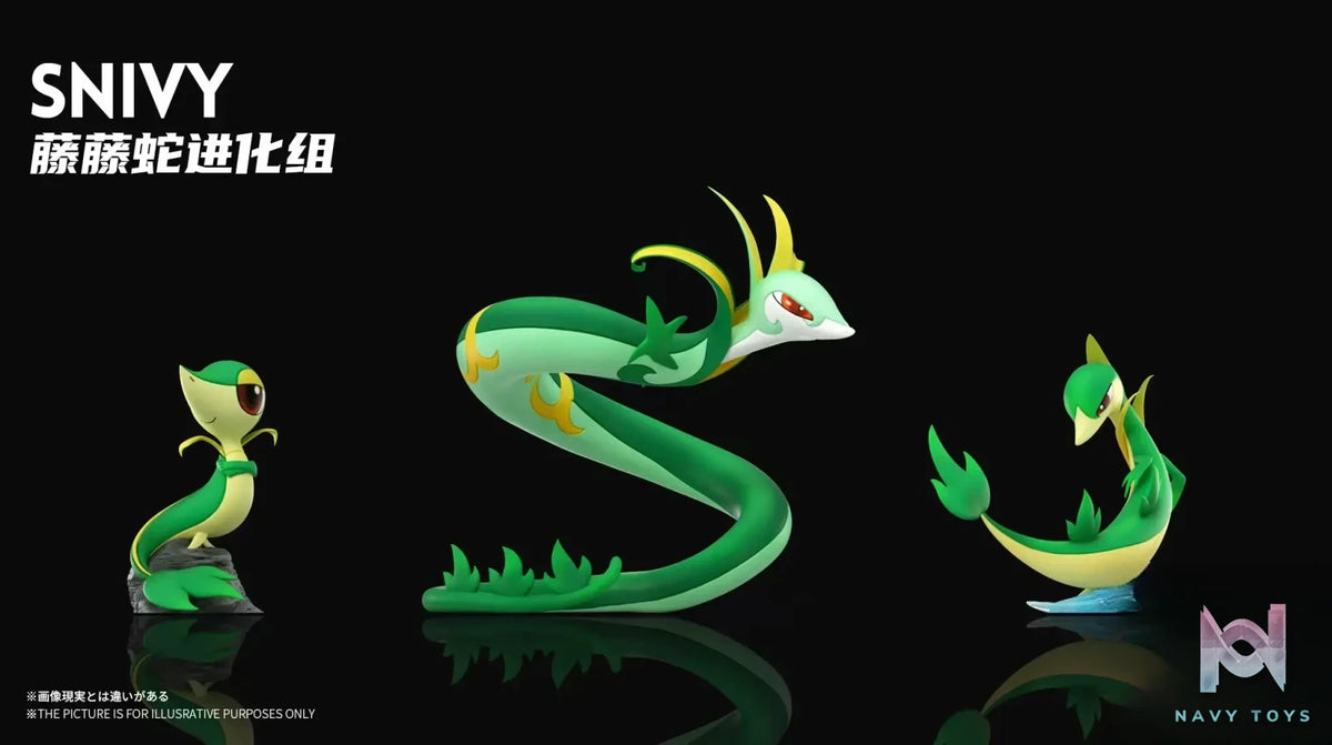 Wonder Studio – Pokémon Arbok Evolution Set & Serperior Evolution Set