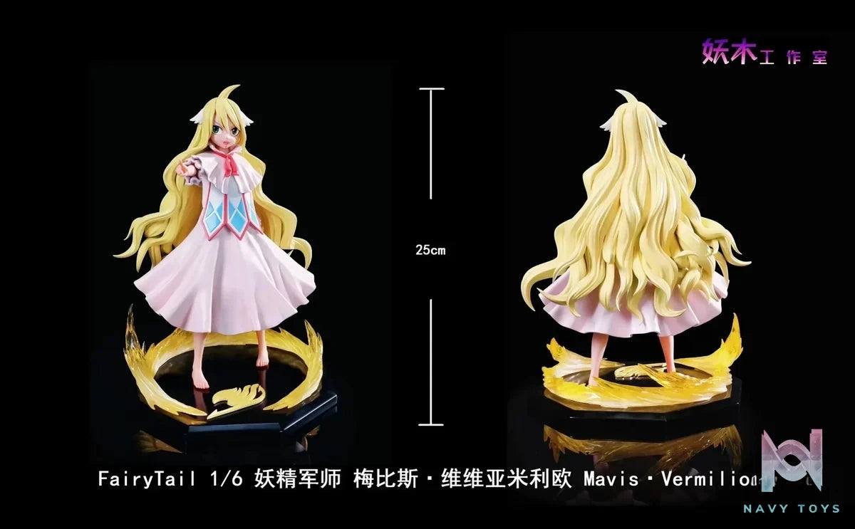 Yao Mu Studio - Fairy Tail Mavis Vermillion resin statue Navy Toys anime figure