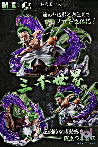 Model Kinetic Energy X GZ Studio – One Piece Roronoa Zoro