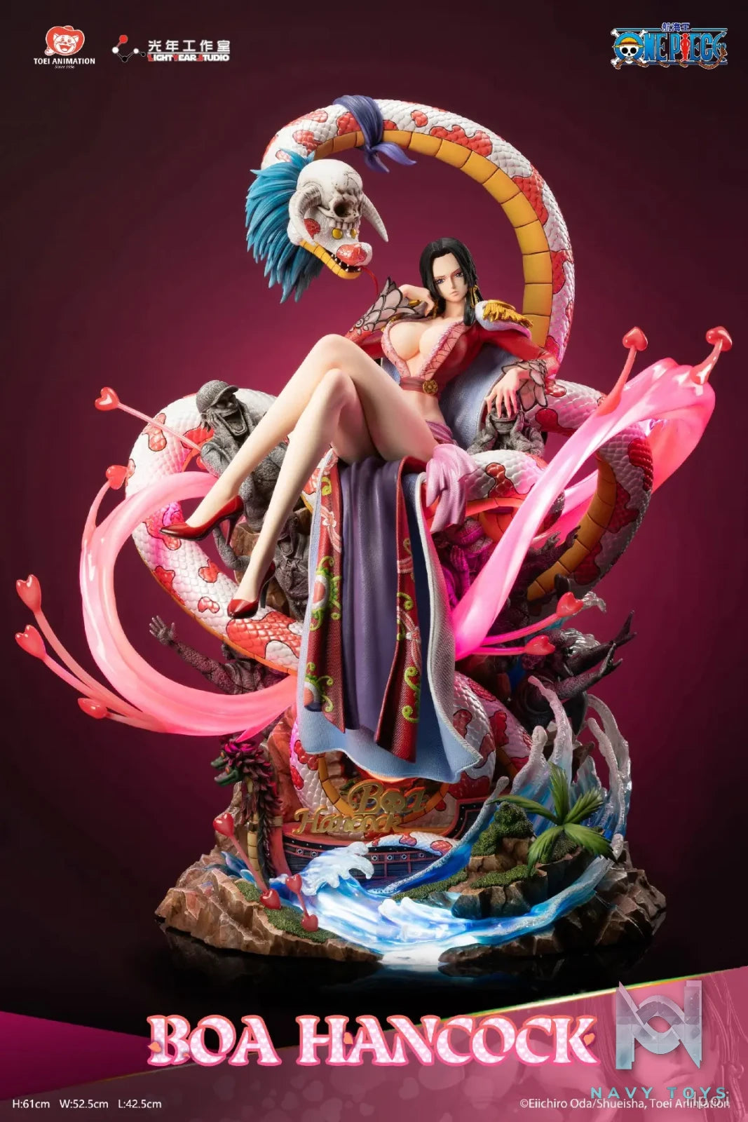 Light Year Studio - One Piece Boa Hancock (Licensed) resin statue Navy Toys anime figure