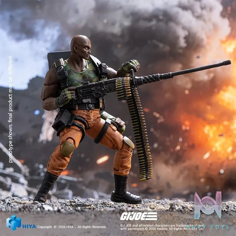 Hiya Toys – EXQUISITE MINI Series G.I. Joe Roadblock Action Figure (Licensed)
