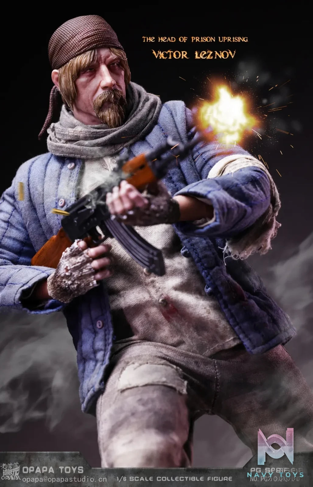 OPAPA TOYS – Victor Leznov The Head of Prison Uprising PG202501 (Licensed)