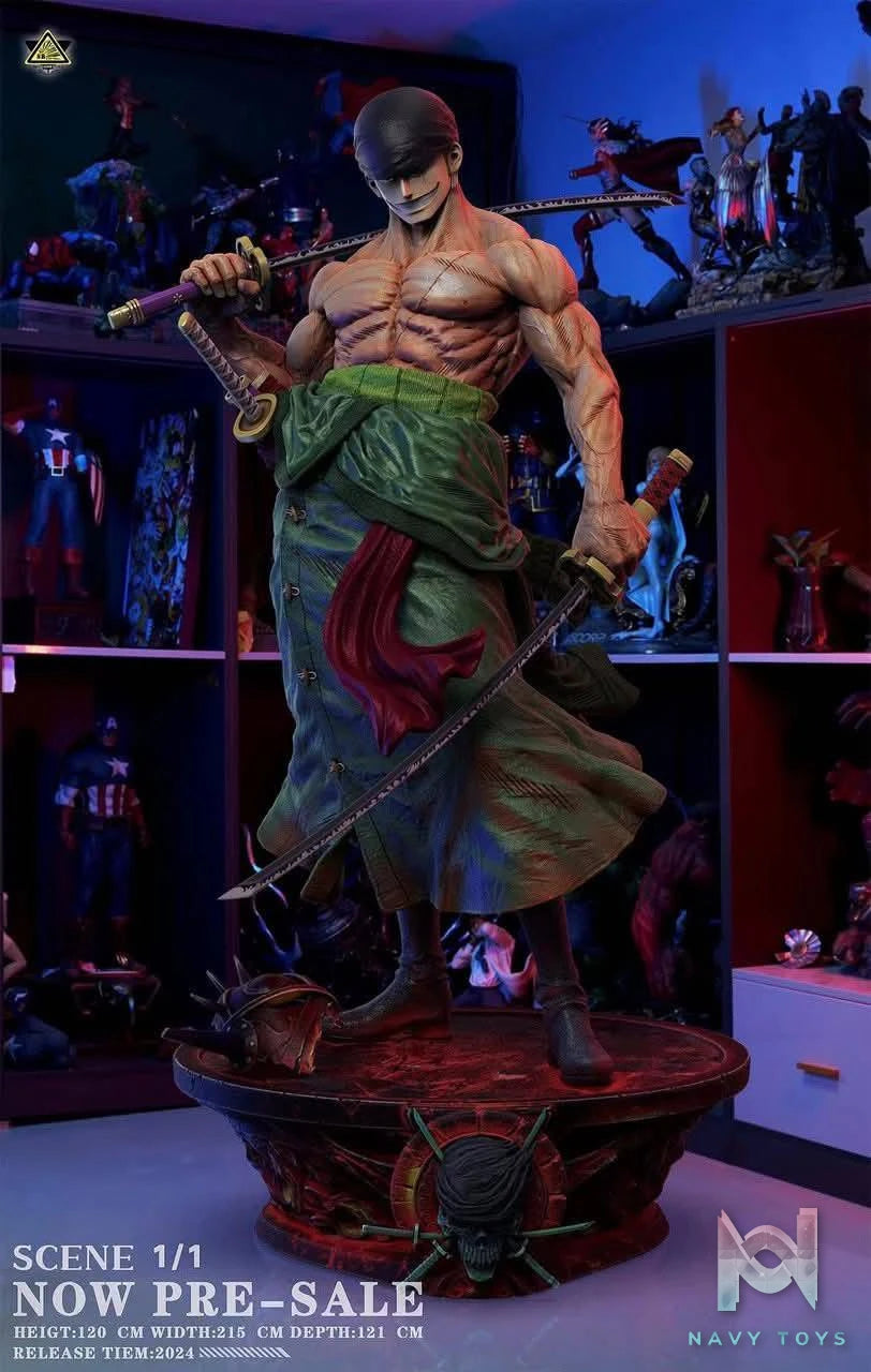 Roronoa Zoro Life Scale resin statue super bomb studio anime figure