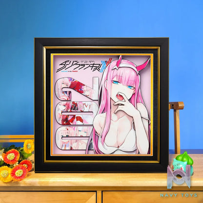 Yu Zhi Jiang Studio – Zero Two 3D Decorative Painting Darling in the FRANXX