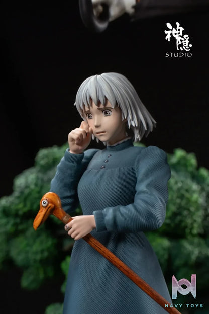 Shen Yin Studio - Howl's Moving Castle Silhouette Moment Series Turnip Head's Guardian resin statue Navy Toys anime figure
