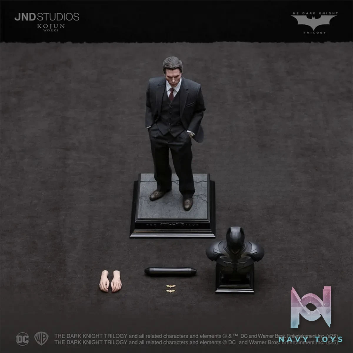 JND Studio – 1/6 Bruce Wayne of The Dark Knight Trilogy KJW002 (Licensed)